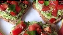 David's Guacamole Bruschetta Toast David's Guacamole Bruschetta Toast