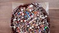 Brownie Pizza Brownie Pizza