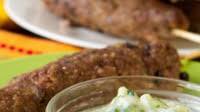 Beef Kebabs with Chunky Tzatziki Beef Kebabs with Chunky Tzatziki