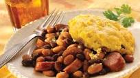 Print Email FacebookTwitter Sausage, Bean, Cornbread Bake Print Email FacebookTwitter Sausage, Bean, Cornbread Bake