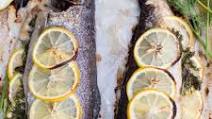 Lemon-Herb Baked Trout Recipe Lemon-Herb Baked Trout Recipe