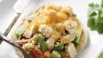 Quick & Easy Chicken Tostadas Quick & Easy Chicken Tostadas