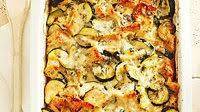 Four-Cheese Zucchini Strata Four-Cheese Zucchini Strata