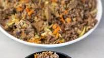 Beef & Quinoa Dog Food Recipe Beef & Quinoa Dog Food Recipe