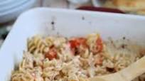 Baked Feta Pasta with Chicken Baked Feta Pasta with Chicken