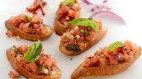 Recipe for Fresh Lemon Basil and Tomato Bruschetta Recipe for Fresh Lemon Basil and Tomato Bruschetta