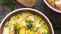 Lohikeitto Recipe (Finnish Salmon Soup) Lohikeitto Recipe (Finnish Salmon Soup)