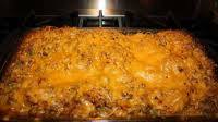 Southern style baked spaghetti Southern style baked spaghetti