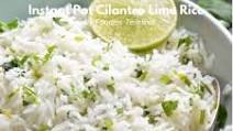 Chipotle Cilantro Lime Rice Instant Pot Chipotle Cilantro Lime Rice Instant Pot