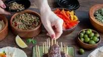 Middle Eastern Ground Lamb Kabobs Middle Eastern Ground Lamb Kabobs