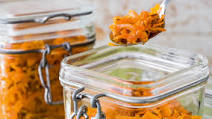 Indian spiced carrot pickle Indian spiced carrot pickle