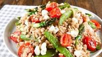 Farro Salad with Asparagus with Dijon vinaigrette Farro Salad with Asparagus with Dijon vinaigrette