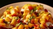 Balsamic Peach Bruschetta Balsamic Peach Bruschetta