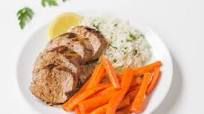Roasted Pork Tenderloin with Herb Rice Roasted Pork Tenderloin with Herb Rice