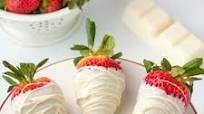 White Chocolate Covered Strawberries White Chocolate Covered Strawberries
