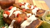 Beef and Bean Chimichangas Beef and Bean Chimichangas