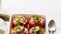 Stuffed Tomatoes with Lean Ground Beef Stuffed Tomatoes with Lean Ground Beef
