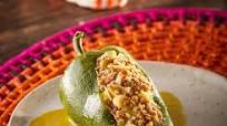 Chiles rellenos en frío Chiles rellenos en frío