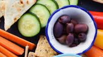 Greek Loaded Hummus Board Greek Loaded Hummus Board