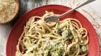 Rachael Ray's Spaghetti Carbonara with Mushrooms Rachael Ray's Spaghetti Carbonara with Mushrooms