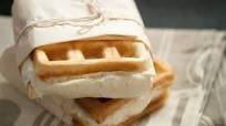 Lemon-Rosemary Gelato Waffle-wiches Lemon-Rosemary Gelato Waffle-wiches