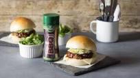 Hamburguesa de frijoles con Salsa Barbacoa Choví Hamburguesa de frijoles con Salsa Barbacoa Choví