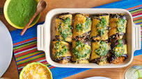 Spinach-Eggplant Enchiladas Spinach-Eggplant Enchiladas