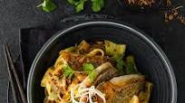 Singaporean Fish with Fried Noodles & Crispy Shallots Singaporean Fish with Fried Noodles & Crispy Shallots