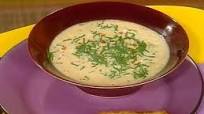 Cauliflower Soup and Garlic and Cheese Sourdough Cauliflower Soup and Garlic and Cheese Sourdough