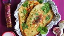 Garlic and Coriander Naan Garlic and Coriander Naan