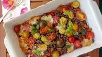 Italian Beef and Cherry Tomato Casserole Italian Beef and Cherry Tomato Casserole