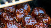 BBQ Smoked Meatballs BBQ Smoked Meatballs