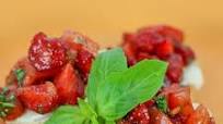 Strawberry Bruschetta Strawberry Bruschetta