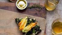 {Coca Mallorquina} Mallorcan Flatbread with Spring Vegetables {Coca Mallorquina} Mallorcan Flatbread with Spring Vegetables