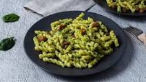 Flavourful Pancetta Pesto Pasta Flavourful Pancetta Pesto Pasta