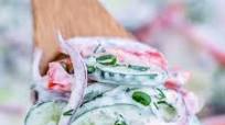Creamy Cucumber Tomato Salad Creamy Cucumber Tomato Salad
