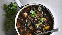 Chinese braised pork with plums Chinese braised pork with plums