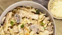 One Pot Creamy Chicken and Mushroom Pasta One Pot Creamy Chicken and Mushroom Pasta