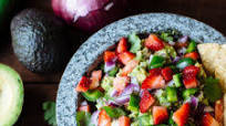 Strawberry Guacamole Strawberry Guacamole