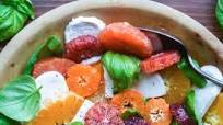 Citrus Caprese Salad with Honey Vinaigrette Citrus Caprese Salad with Honey Vinaigrette