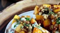 Pumpkin, Walnut and Blue Cheese Bruschetta Pumpkin, Walnut and Blue Cheese Bruschetta