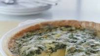 Cheesy Spinach Quiche Cheesy Spinach Quiche