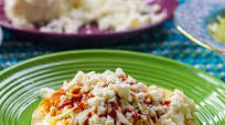 Spicy Chicken Tostadas (Tinga de Pollo) Spicy Chicken Tostadas (Tinga de Pollo)