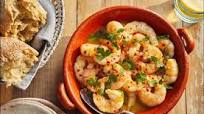 Garlic and lemon prawns Garlic and lemon prawns