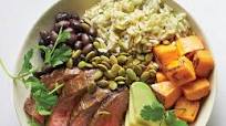 Peruvian Steak and Roasted Sweet Potato Bowl Peruvian Steak and Roasted Sweet Potato Bowl