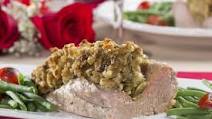 Roasted Pork Tenderloin with Country Stuffing Roasted Pork Tenderloin with Country Stuffing