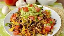 Healthier Smothered Sweet Potato Fries Healthier Smothered Sweet Potato Fries