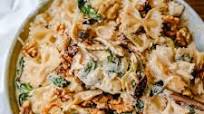 Creamy Bowtie Pasta with Sun-dried Tomatoes Creamy Bowtie Pasta with Sun-dried Tomatoes