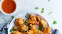 Air Fryer Chicken Wings with Buffalo Sauce Air Fryer Chicken Wings with Buffalo Sauce