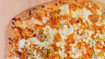 Buffalo Chicken and Blue Cheese Pizza from Scratch Buffalo Chicken and Blue Cheese Pizza from Scratch